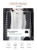 Mädchen 2025 Gestreiftes Cardigan-Set - Herbst/Frühling Koreanischer Stil 3-teiliges Outfit