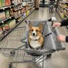 Portable Pet Stroller Cushion Cover Waterproof Shopping Cart Pet Cover  Grocery Cart