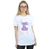 Looney Tunes Womens/Ladies That´s All Folks Cotton Boyfriend T-Shirt