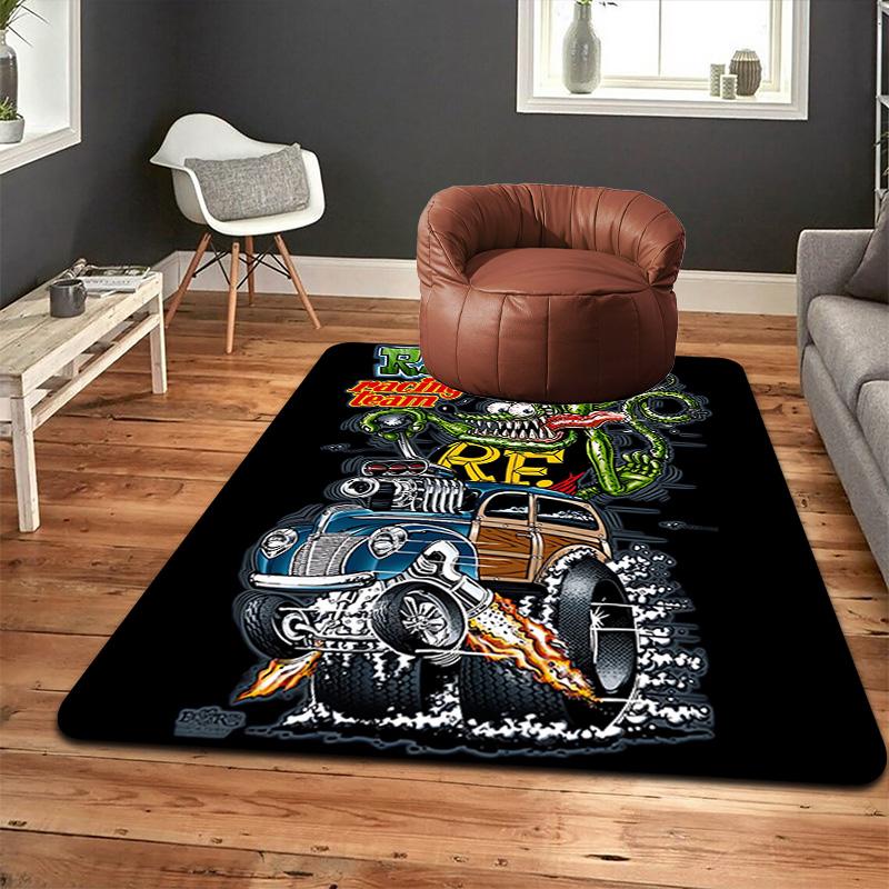 Mouse Rug Floor Mat for Living Room or Bedroom Soft and Comfortable Carpet a Gift for Birthday and Holiday.SFF0917395