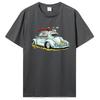 Classic Car Tops T Shirt Classic Car Pattern TShirt For Unisex Creative Graphic Clothing Oneck Custom Printed Cotton Tshirt