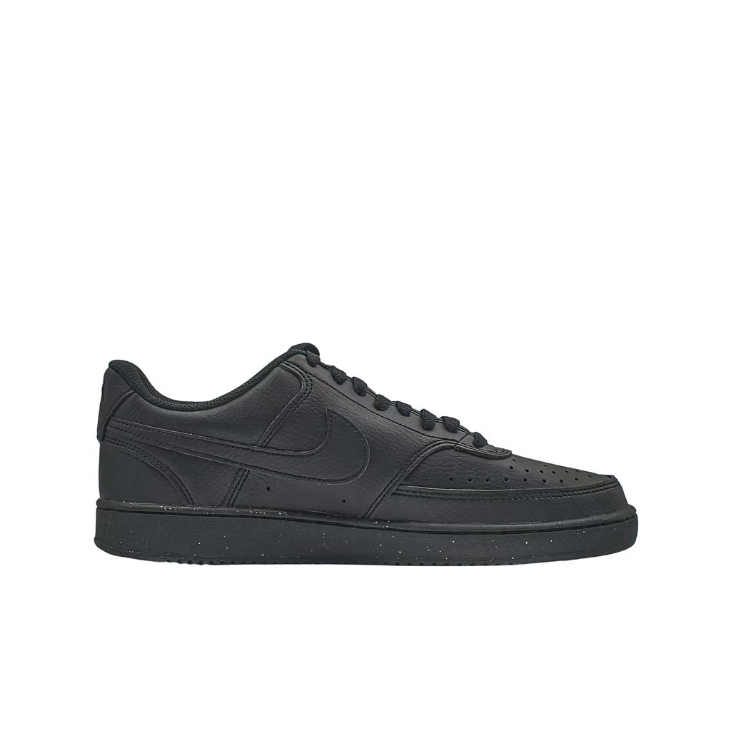 Nike Court Vision Lightweight And Breathable Low top Skateboard Shoes Unisex Black Gold DH2987-002(Team577-vision)