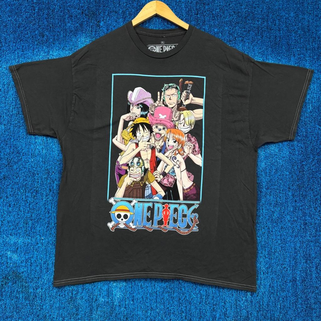 One Piece The Straw Hat Crew Group Vacation Portrait Tee XL Unisex T-Shirt