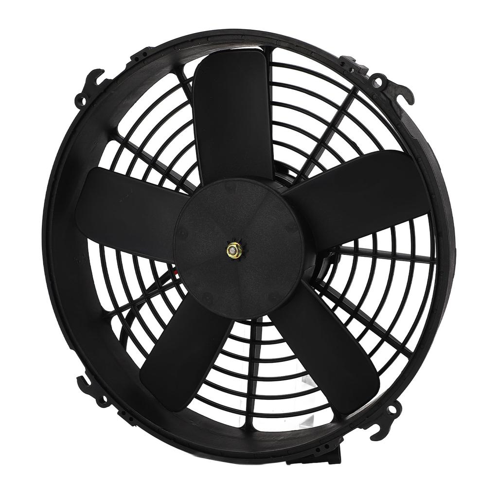 13in Radiator Cooling Fan 5 Straight Blade 24V 160W Better Heat Dissipation for Bus Passenger Car Truck
