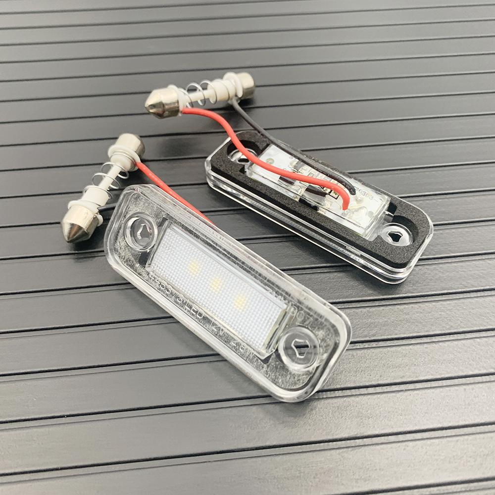 Car License Plate Light Signal Marker Lamp 12V Auto Accessories For Mercedes Benz C-Class T-Model E-Class 2002-2008 CLS SLK
