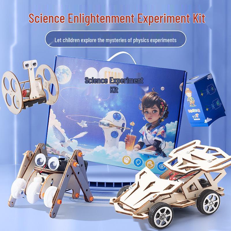

Elementary STEM Physics Kit: Science Experiments & Toys for Kids