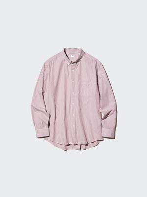 Japonia Szeroka Koszula Paski Zapinana Na Guziki