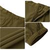 Timberland Solid Color Mid Waist Cuffed Outdoor Lightweight Casual Pants Men bottoms Dark-Olive-Green A5XFF-302
