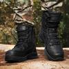 Fashion Men Boots Desert Tactical Boots Mens High Top Outdoor Hiking Shoes Waterproof Ankle Work Safty Sneakers