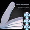 Men's EVA Invisible Height Boosting Insoles – Non-Collapsing, Comfortable, Full-Length for Summer