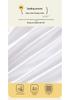 Waterproof Quilted Solid Color Bed Cover, Skin-friendly Mattress Protector, Single Piece