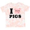 Inktastic I Love Pigs Toddler T-Shirt Chibi Lover Farm Oink Idea From Child Kid