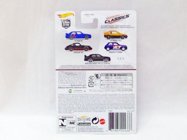 Hot Wheels 85 HONDA Modern Classics Car Culture CR-X