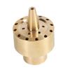 1 4    1 2    3 4  Brass Column Garden Pond Fountain Water Nozzle Sprinkler Spray Head Gold