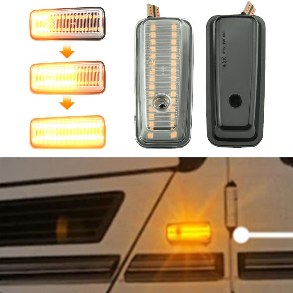 Sequential Blinker Lamp Side Marker Light For Mercedes Benz G-Class W460 W463 W461 G500 G550 G55 G63 G65 Turn Signal Lights