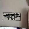 3-Piece Tree of Life Metal Wall Art, Zen Boho Decor for Living Room & Yoga Studio