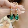 New Fashion Trend Unique Design Elegant Delicate Zircon Butterfly Tassel Earrings For Women Jewelry Wedding Party Premium Gifts