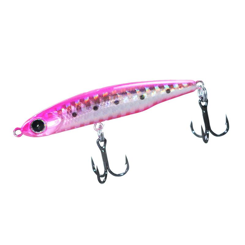 65mm 2.56in 5.4g Custom Pencil Lure Submerged Stickbaits Pencil Lure Mini Sinking Stick Bait Hard Fishing Lure