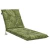 Sun Lounger Cushion GEMERT 100percent Polyester Leaf Design