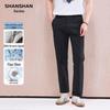 SHANSHAN Men's Summer Lightweight Breathable Straight Casual Pants