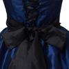 Victoria Gothic Lolita Ball Dress, Satin Princess Dress with Bow, Women's Retro Court Costume, Halloween and Role Playing Parties