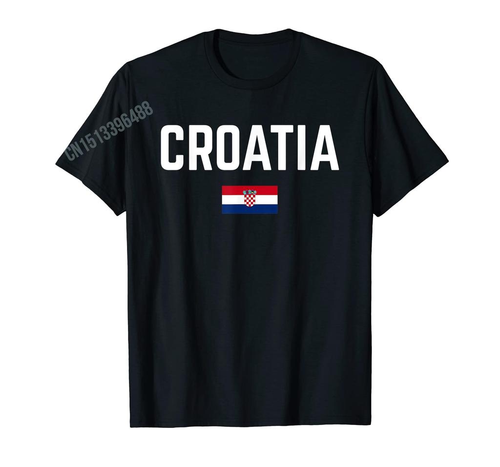 More Design Croatian Flag Hrvatska Shirt Croatia TShirt Map For Men Women T Shirt Tops Cotton Tees