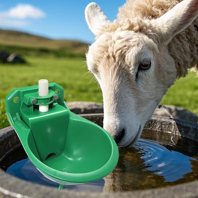 Goat Water Trough Horse Waterer Fountain Drinker Container 500ml Tank for Farm Poultry Dogs Chicken Coop Cattle Pet Sheep