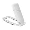 Usb Rechargeable Book Clip Reading Light Three Color Dimmable Flexible Portable Led Lamp For Student Night Reading Travel Use
