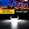 2 PCS Car Truck License Plate Light Lamp 12-24V 6 LED Cars Bus Taillight  Edge Lights White Bulbs Motorcycle Signal Light