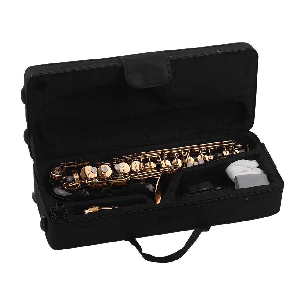 Muslady Eb Alto Saxophone Kit 82Z Key w/ Accessories Professional Beginners