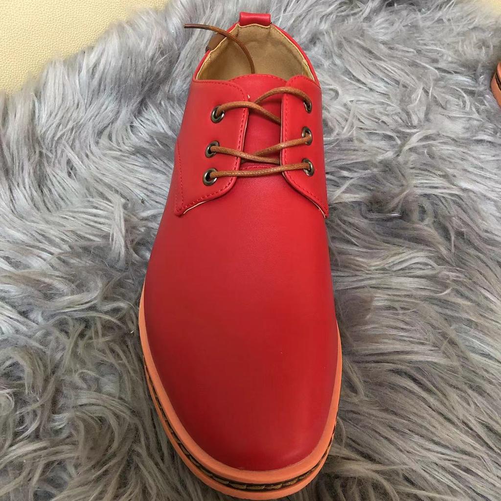 Welfare Price Basic PU Men Oxford Shoes Clearance Not Produce Again