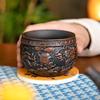 Dragon Master Cup Hand-embossed High-end Ceramic Tea Set Cups Purple Pottery Kung Fu Tea Cup Ceramics Teaware Cup for tea