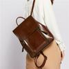Echter Lederrucksack für Damen Trend Designer Ölwachs Rindsleder Tagesrucksack College Mädchen Reise Schultaschen
