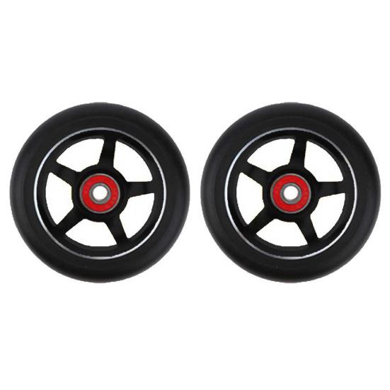 Professional Replacement Elastic 100mm Stunt Scooter Wheel with Bearing Bushings