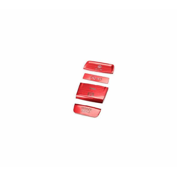 Shift Switch Trim Middle Console Gear For Honda Accord Red Aluminum 2018-2022