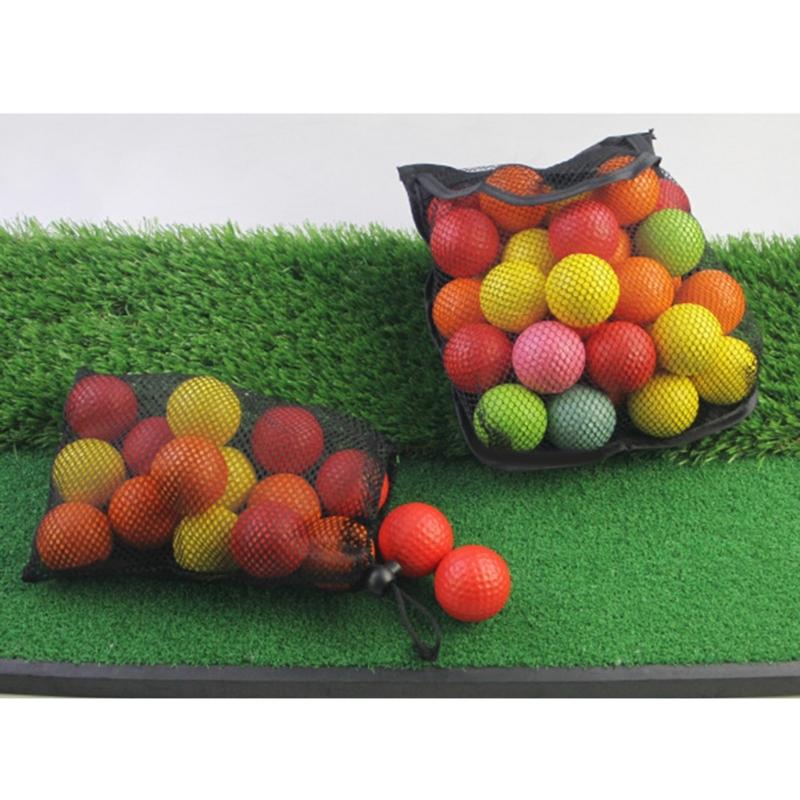 Golf Mesh Bag Small Sports Ball Net Bag Drawstrings Pouches Nylons Mesh Bag