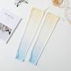 Gradient Color Sunscreen Arm Sleeves Flared Cycling Arm Cover Ice Silk Arm Sleeves  Summer