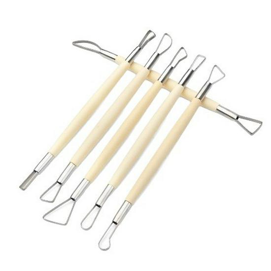 Ceramic Tool Set: 6-Piece Plastic Clay Tools for Beginners