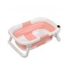 Real Time Temperature of Baby Bath Tub, Silicone Anti Slip Foot Bath Bucket, Foldable Bathroom with Temperature Sensor