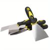 5-pack Spackelspade Skrapa, Rostfritt Stål Spackelspade Skrapa, Tapetskrapa Färgskrapa Verktyg för Spackling av Gips och Lera, Tejpning