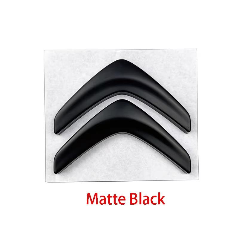 

ABS Car Hood Rear Trunk Badge Decal Set Metal Steering Wheel Logo for Citroen C5 C6 Emblem Sticker Auto Modification Accessories