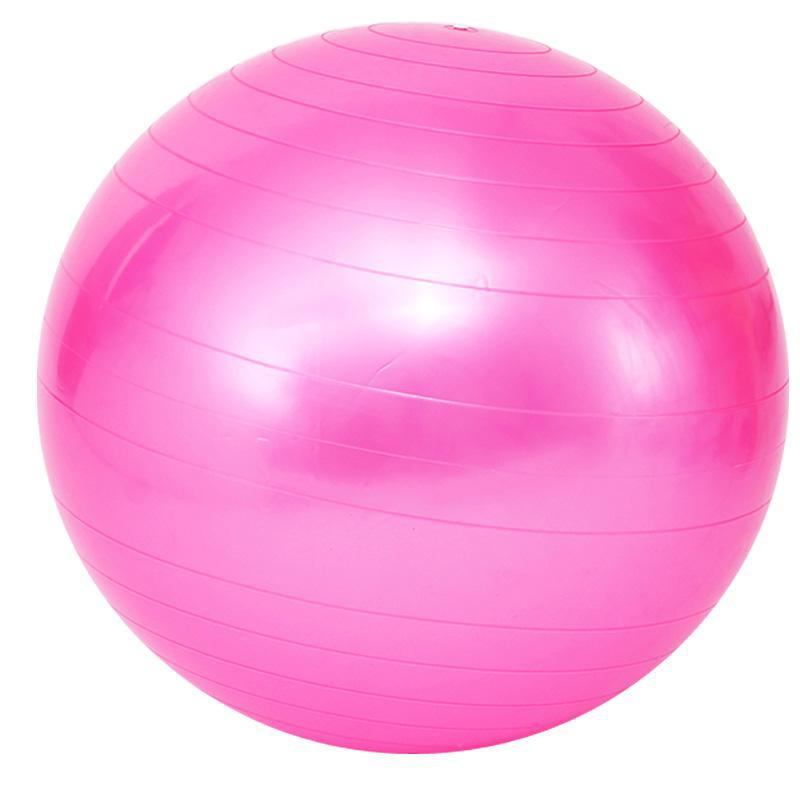 Thickened PVC Yoga Ball: 55cm, 65cm, 75cm - Perfect for Pilates & Fitness
