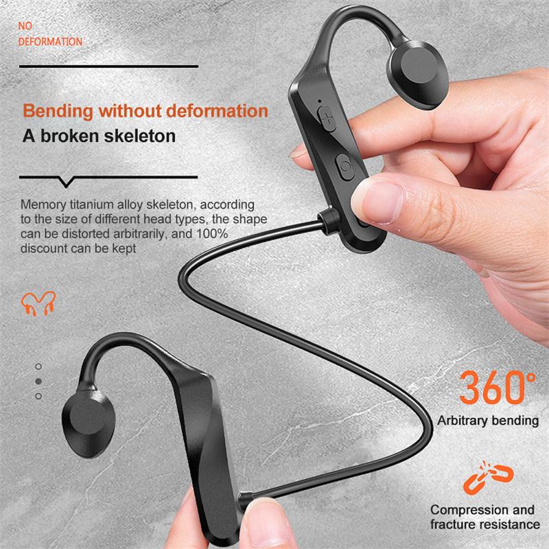 K69 Bone Conduction Earphone Wireless 