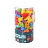 Montessori Fabric Rainbow Counting Bear Math Playthings Animal Dinosaur Colour Sorting Matching Activity Children Instructive Sensory Toy