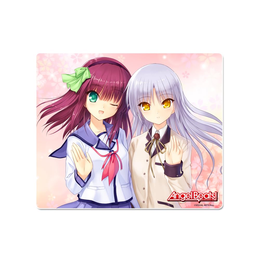 

Seasonal Plants Angel Beats Mouse pad [Yuri & Kanade] Approx. 200 x 240 mm Made of PVC sheet and rubber mat