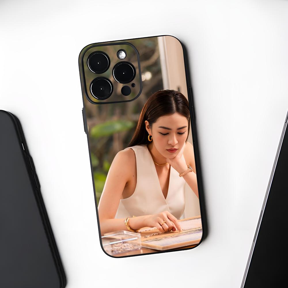 

Fahlada L-Lingling Kwong Phone Case Black Soft For Iphone 16 15 14 13 11 12 Pro Max Xr X Xs 8 7 Plus iPhone 12 Pro