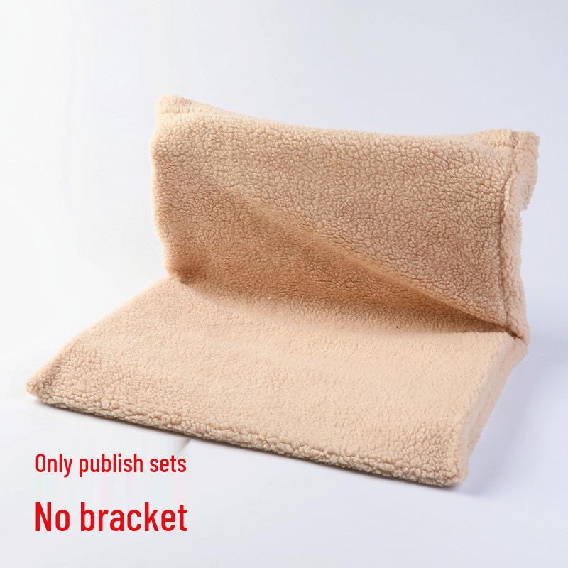 "Stable & Safe Winter Cat Hammock - Detachable, Washable, Folding Climbing Frame"