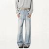 JYL Men's Denim Shorts Star Print Summer Thin  New Casual Fifth Pants Denim