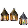 Luminous Wind Lantern Mini Merry Christmas Decor Kid Toys Vintage Nightlight  Party Favors