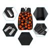 Basketball Patten Square Front Pocket Backpack Zipper Large Capacity for Boy/Girls Best Gift 2D Cartoon Children's School Bag